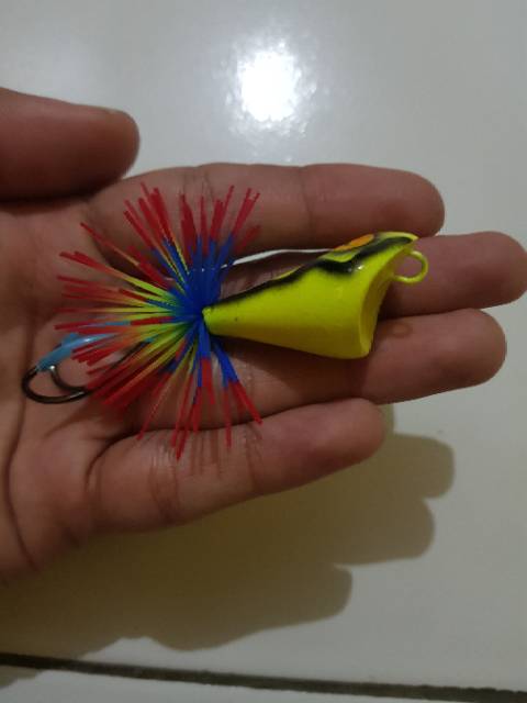 BISA COD jaws frog mini handmade