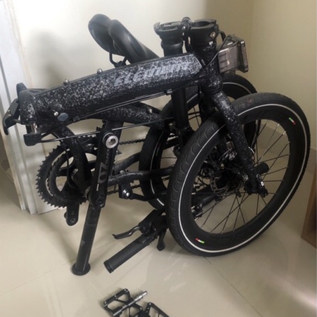 PRELOVED SEPEDA LIPAT 20” ELEMENT ECOSMO Z10 CORAL BLACK