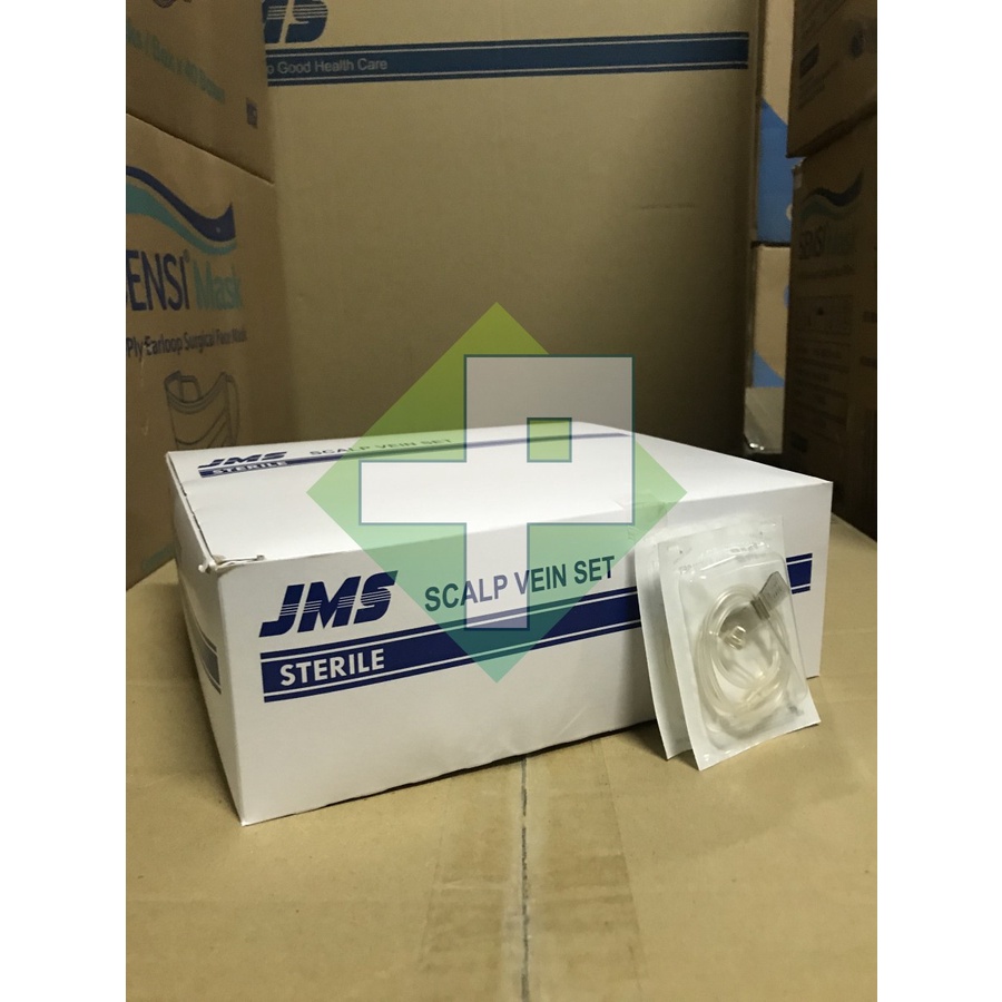 Wing Needle JMS / Scalp Vein Set / Spuit Kupu-Kupu 23 25 27G (ECER)