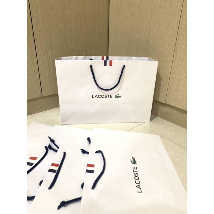 

(TERLARIS) BEST SELLER LACOSTE LARGE PAPERBAG / PAPER BAG