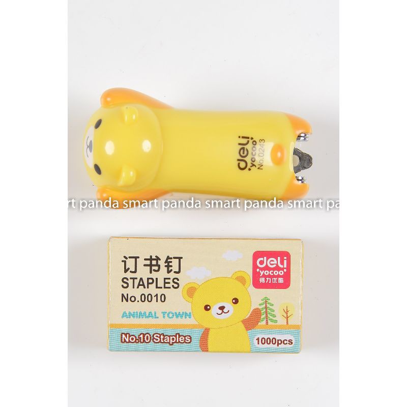 

Stapler / Hekter Deli Kecil Corak Animal 0452