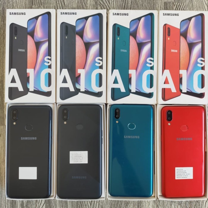 Samsung A10s 2/32 FULLSET LENGKAP EX SEIN MULUS SECOND NO MINUS BEKAS