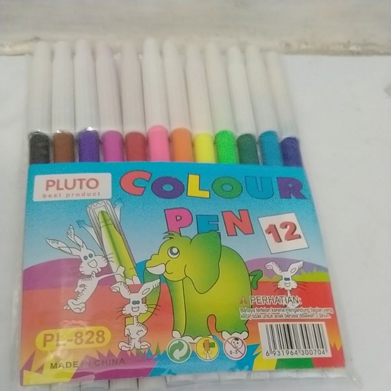 

spidol 12 warna coloring markers gambar mewarnai Balikpapan