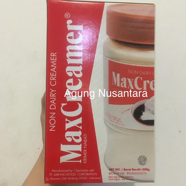 

Max Creamer 500 gr