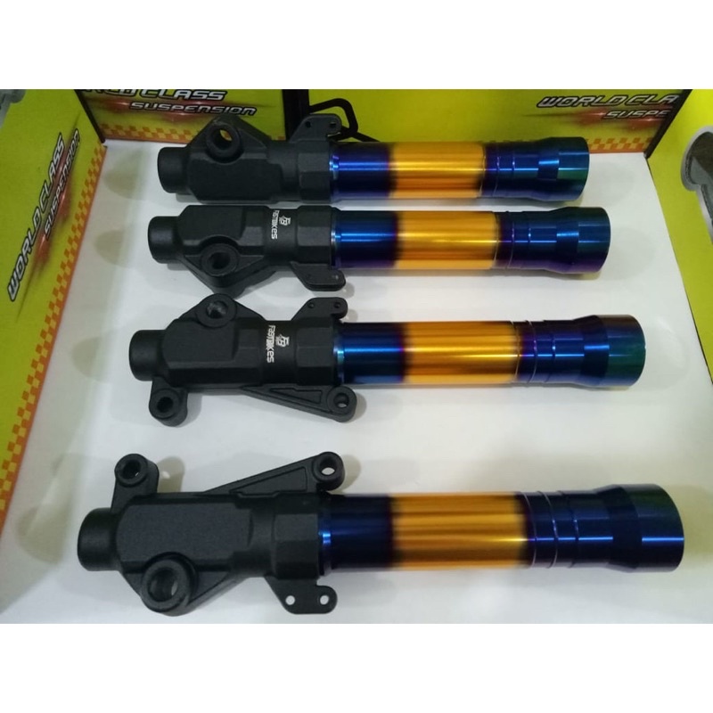 TABUNG SHOCK DEPAN TWOTONE FAST BIKES BOTTOM SHOCKBREAKER MIO SPORTY FINO BEAT VARIO SCOOPY MIO SPORTY MIO J DLL