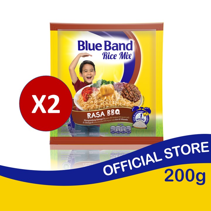 

Blue Band Rice Mix BBQ 200 gr - 2 pcs