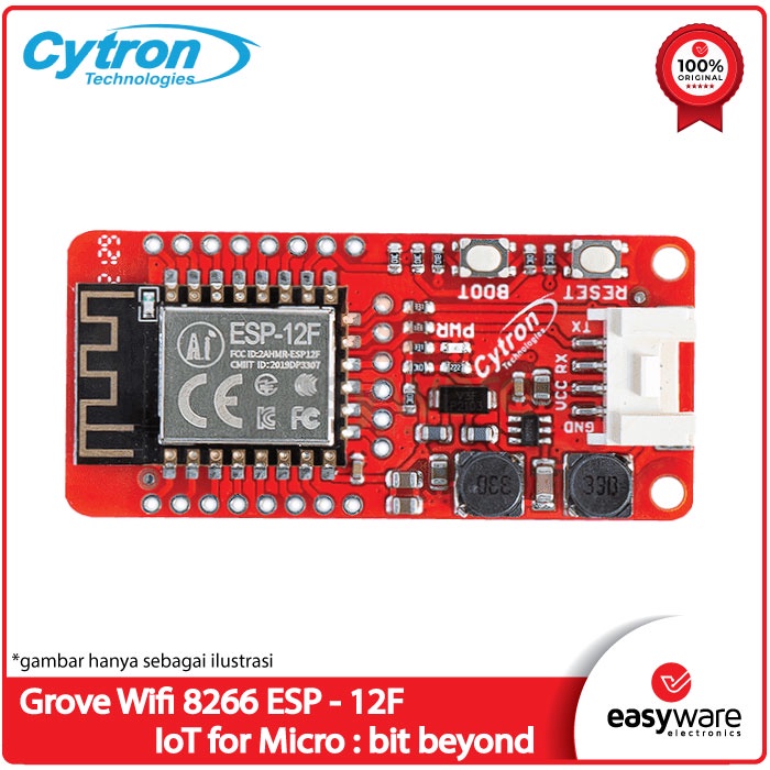 Grove WiFi 8266 - IoT for Micro:Bit and Beyond - ESP8266 12F IoT