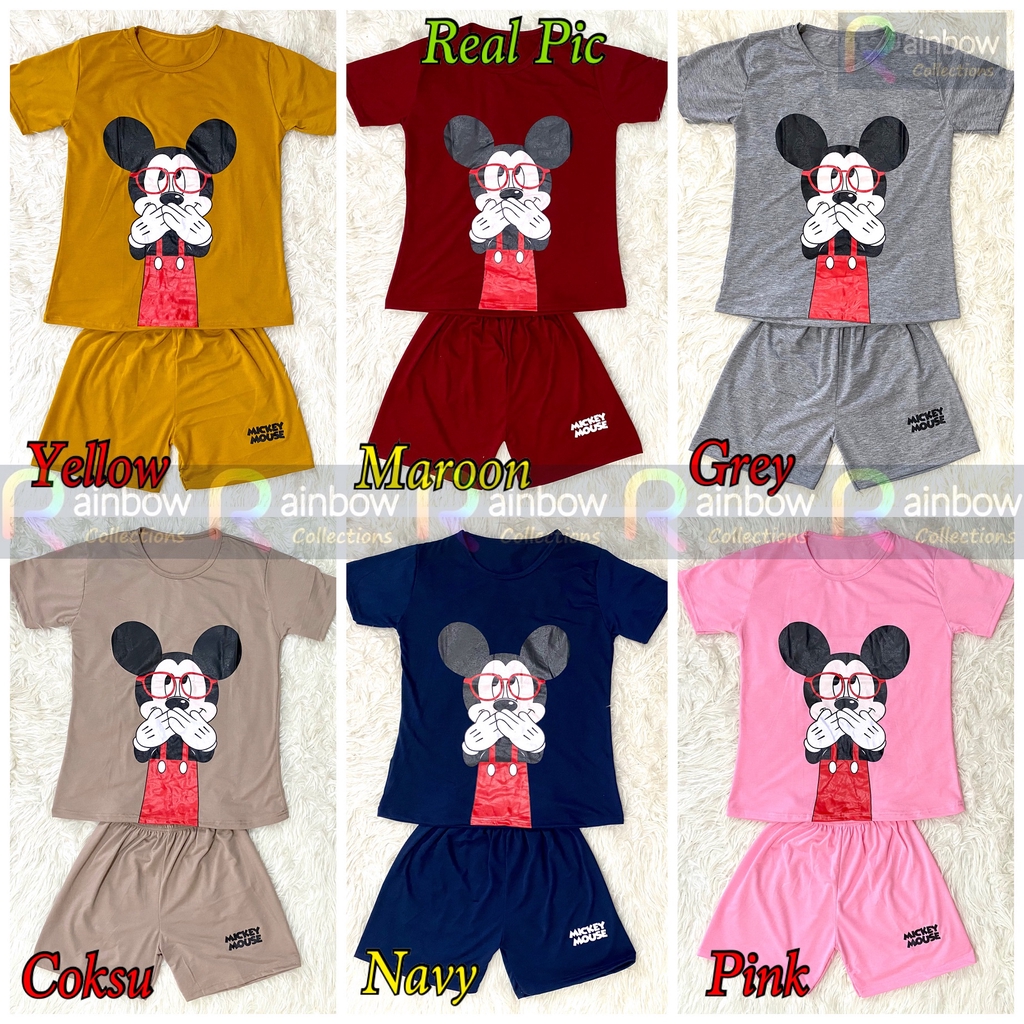 SET SETELAN MICKEY / SET MICKEY TEBAL DAN ADEM