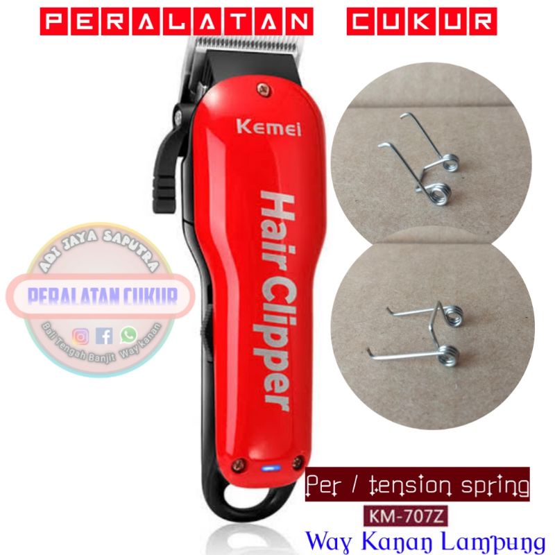 Per 1 pc Tension spring kemei 707Z per kemei 707