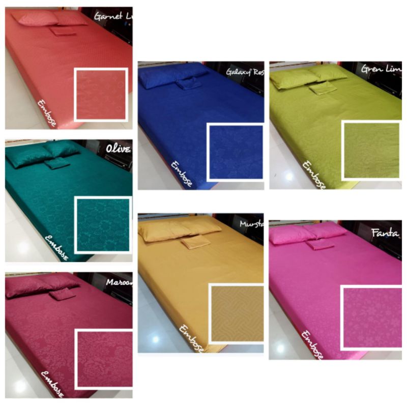 Sprei Embos ukuran 90