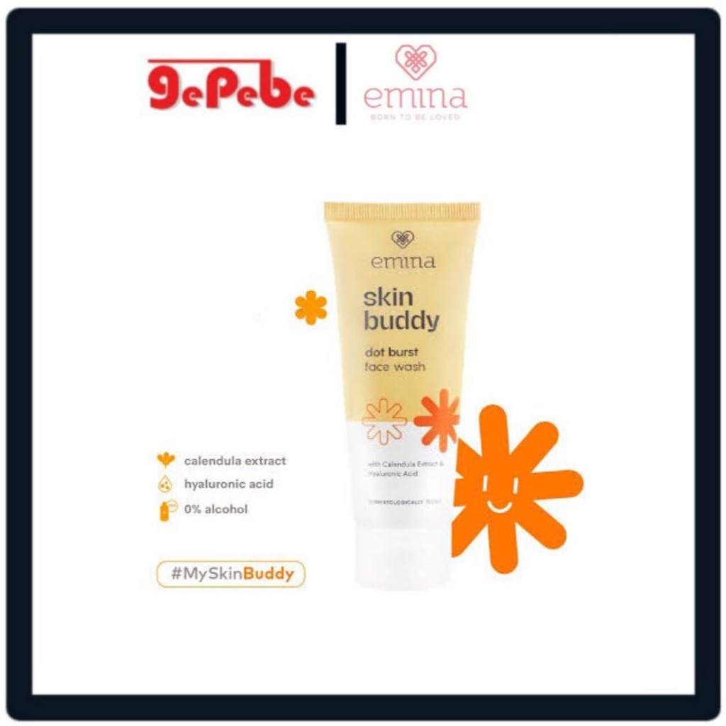 Emina Skin Buddy Dot Burst Face Wash 60ml