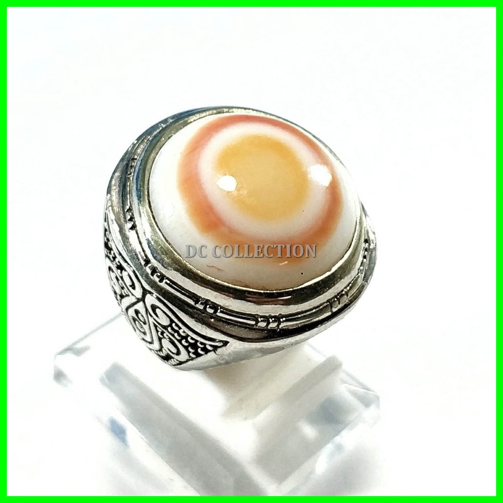 CINCIN BATU AKIK NATURAL SULAIMAN SUSU MATA DEWA COLLECTOR ITEM