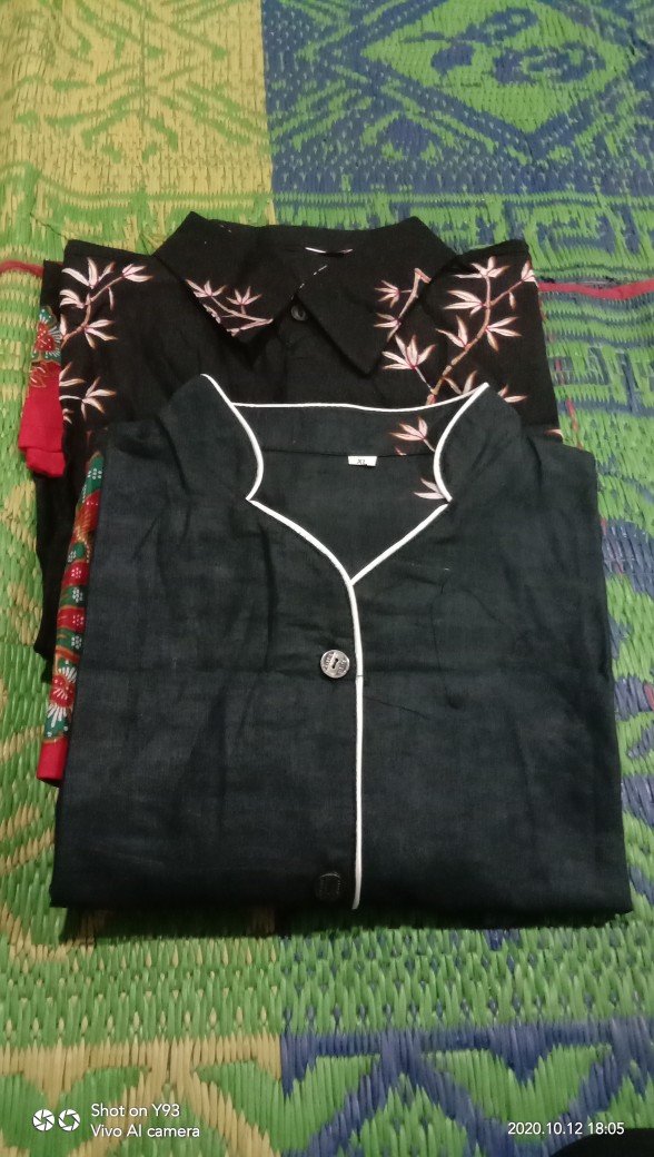 Atasan Batik Dolby Dolbi Dobby Doby Tenun Sutra Tulis Halus Katun Atbm Baron ,sarombit Atasan