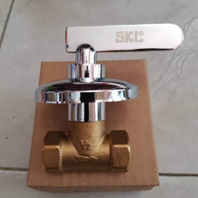 Stop kran tanam kuningan SKL PROMO