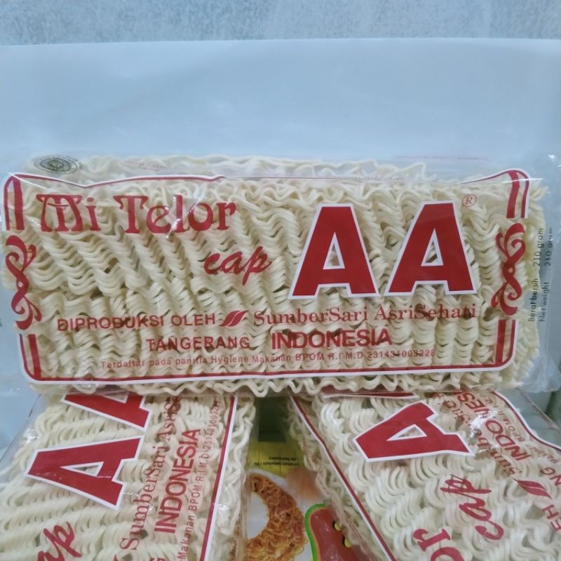 

Mie Telor Cap AA