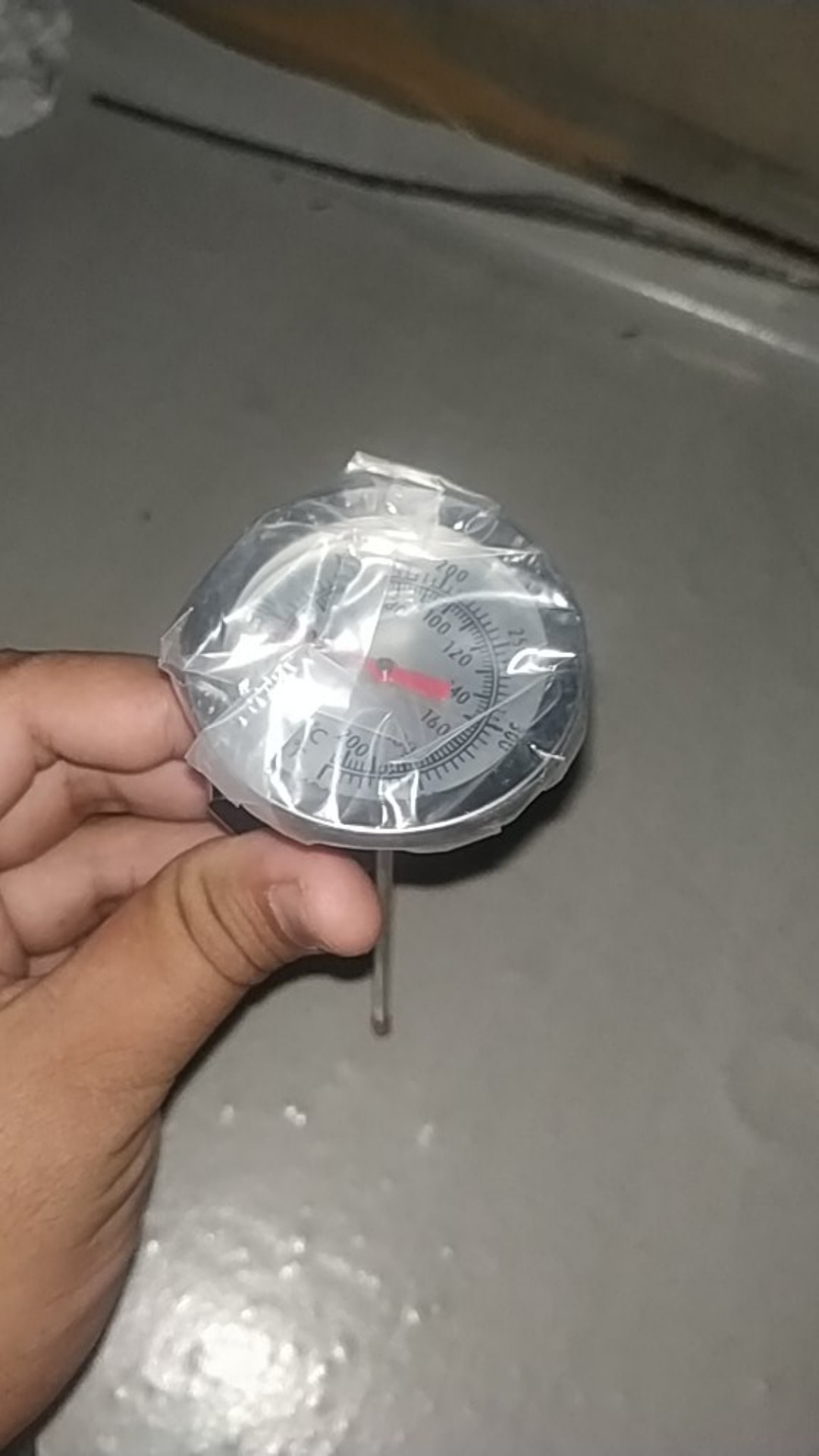 Yoostyle Termometer Masak Bahan Stainless Steel 200 ° C Untuk Oven / Bbq