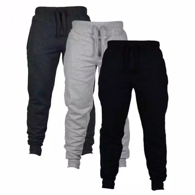 CELANA JOGER JOGING PRIA WANITA PANJANG JOGGER GYM TRAINING TRENING TREINING TRACKPANTS SWEATPANTS/CELANA SANTAI PRIA/celana harian sport olahraga futsal running /celana kekinian muslimah/Jogger pants high waist celana bahan terlaris