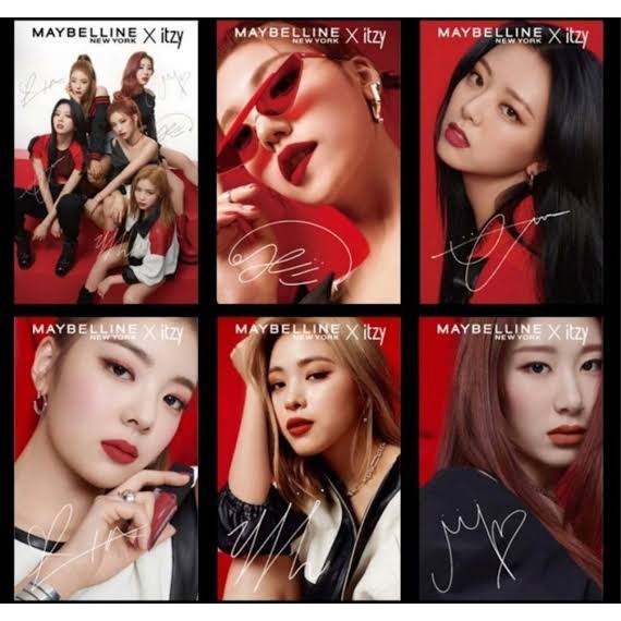 Maybelline ITZY Press Play Event Press Play - Photocard