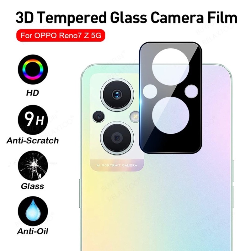 Screen Protector Lens Camera OPPO A96 RENO 8Z 7 7Z 6 5 5F RENO5 RENO5F 4G 5G Tempered Glass Pelindung Lensa Kamera Belakang