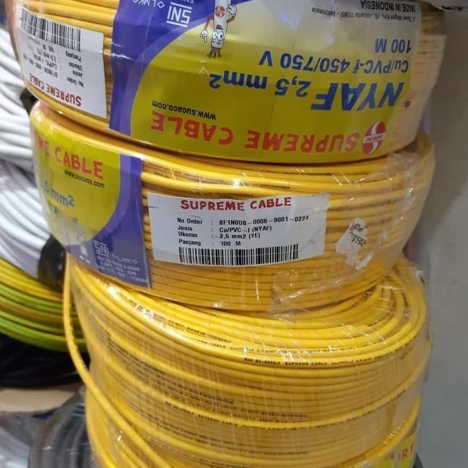 SUPREME - NYAF 1 x 2.5 x 100 meter (KUNING )