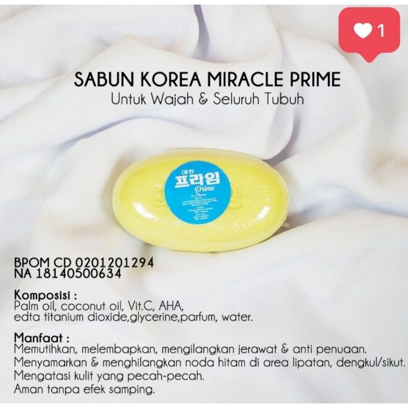 Sabun Korea Prime