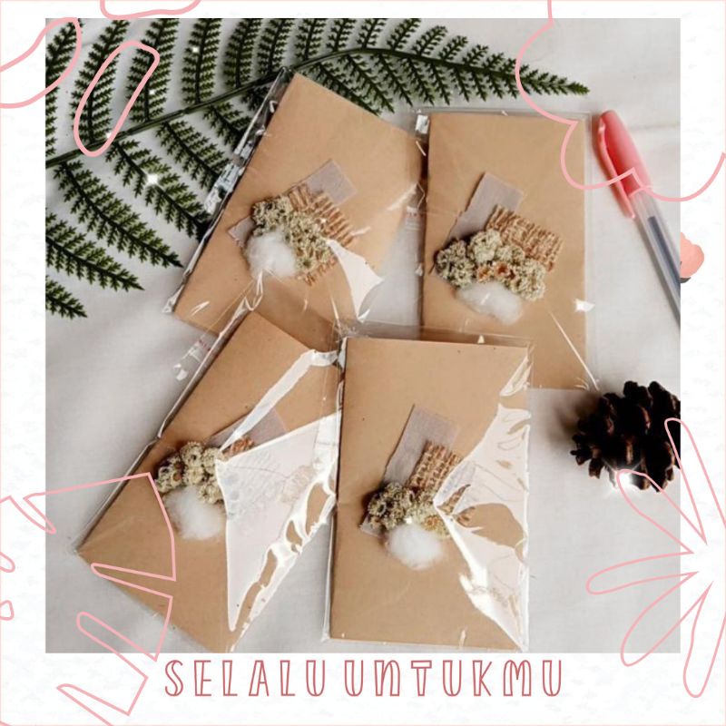 

TULIS SENDIRI - KARTU UCAPAN VINTAGE - SURAT - KARTU HAMPERS - SELALU UNTUKMU - RUSTIC CARD -VINTAGE