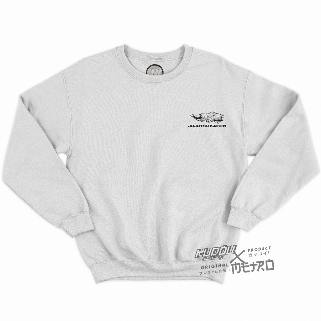 Crewneck Gojo Curtain Anime Manga Jujutsu Kaisen Premium