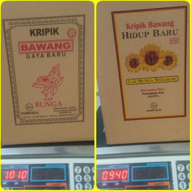 Keripik bawang kripik bawang gaya baru hidup baru