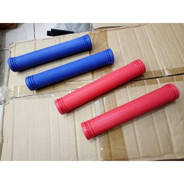 PROMO TERMURAH HAND GRIP SEPEDA FIXIE BUSA BALAP MOTOR HAND FAT MTB BMX MINI LIPAT WARNA BLACK HITAM