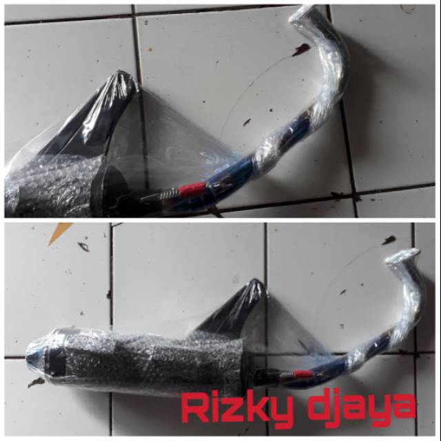 Knalpot racing rainbow bobokan Vario 150