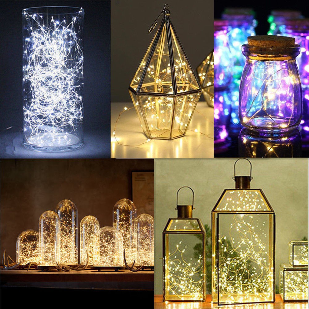 Hot Sale/10M 100leds Baterai Dioperasikan Mini LED Kawat Tembaga String Fairy Lights