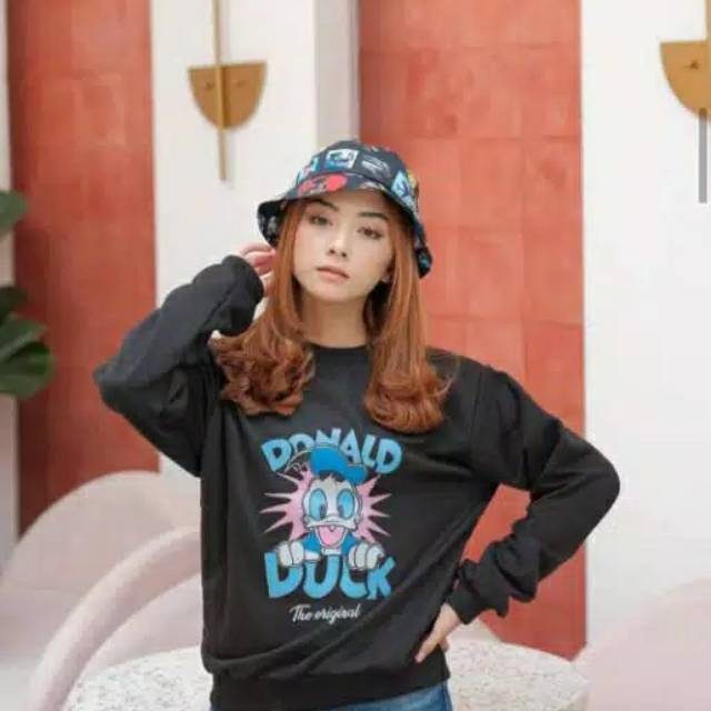 DONALD DUCK SWEATER | SWEATER WANITA | HODIE