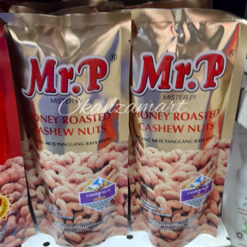 

Mr P Kacang Mete Panggang Madu 80gr