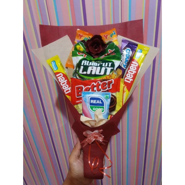 

Bouqet snack murah meriah /bouqet ulangtahun/bouqet hari special#hampers #ulangtahun #bingkisan #snackulangtahun