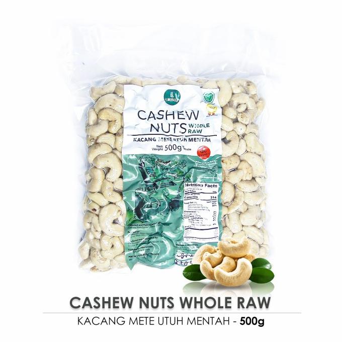 

Kacang Mete Utuh Mentah / Cashew Nuts Whole Raw Timurasa - 500gr