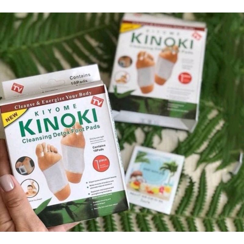 Kinoki Koyo Kaki White Original / Koyo Kaki Kinoki Detox / Koyo Perawatan Kaki Penyerap Racun Isi 10 Lembar