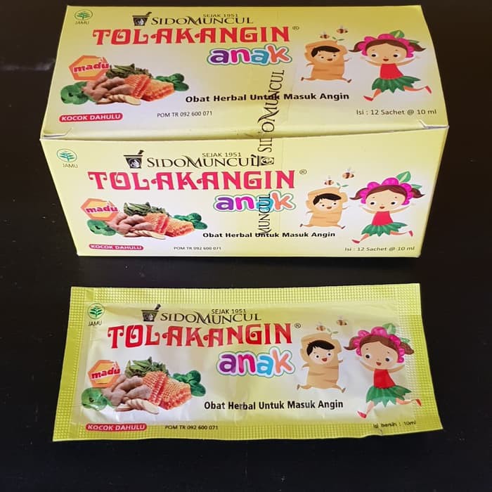 Tolak angin anak tolak angin cair