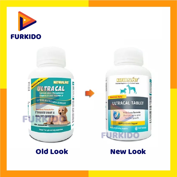 Ultracal Kalsium Anjing / chewable calcium tablets for puppy