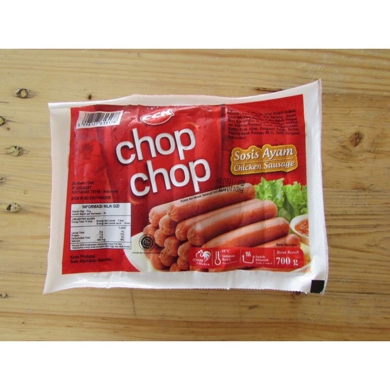 

Sosis Ayam Chop Chop 30pcs 700gr