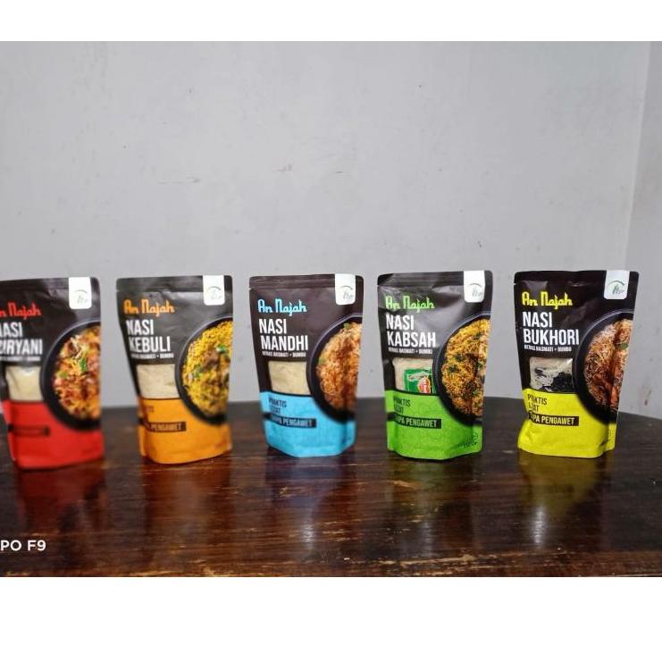 

♣ AN NAJAH BERAS BASMATI BUMBU INSTAN ARAB Biryani Mandhi Kabsah Bukhori Kebuli