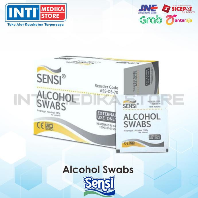 SENSI - Alcohol Swab | Sensi Swab | Sensi Alkohol Swab
