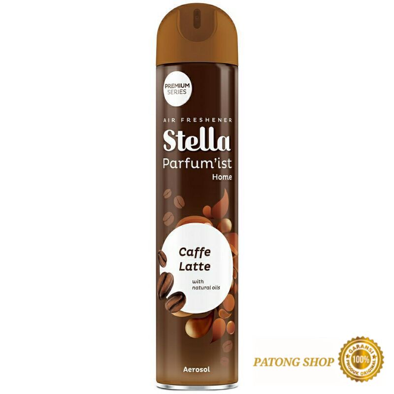 Stella Aerosol parfum'ist pengharum ruangan 400ml COFFE LATTE