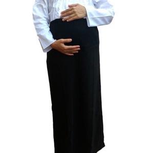 Rok hamil Wanita ROK panjang kerja kantor formal ibu hamil cewek hamil BUMIL big size jumbo hitam ma