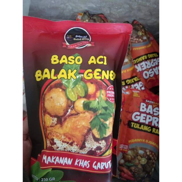 

Baso aci balak genep enak