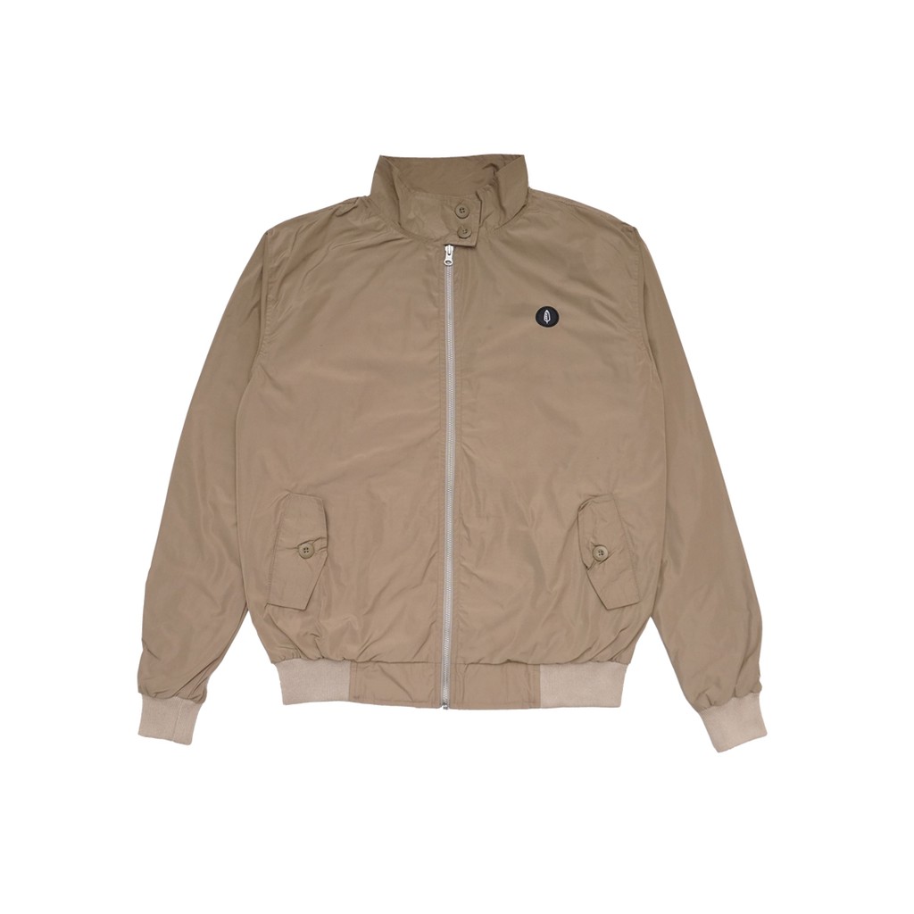 MORWICK - Jaket Harrington Port Beige - Cream