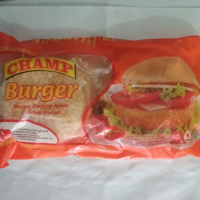 

CHAMP BURGER 315g ISI 6
