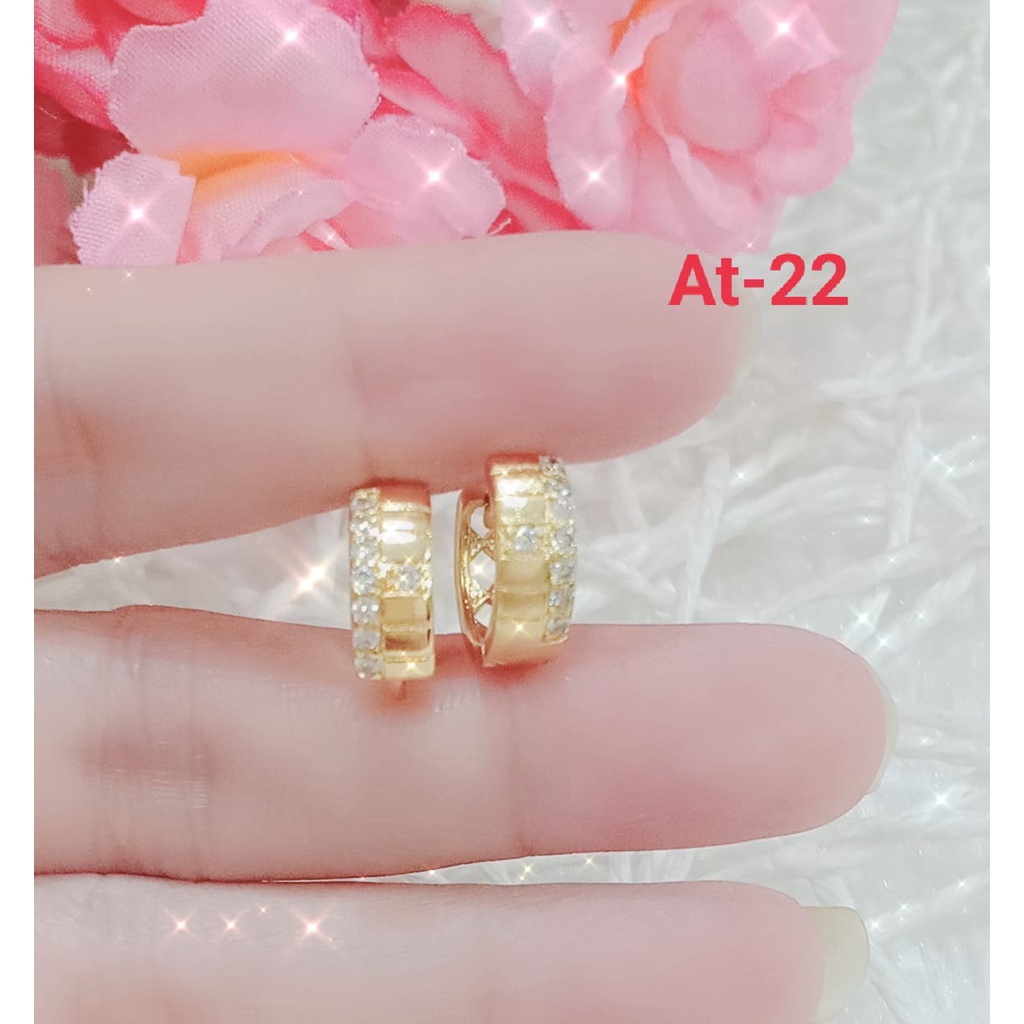 anting korea/anting hoop cantik n mewah perhiasan fashion bisa dipakai  anak dan dewasa