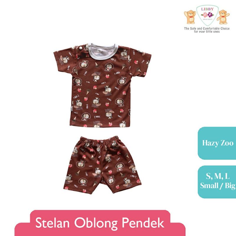 LIBBY STELAN OBLONG PENDEK + CELANA PENDEK S - XXL