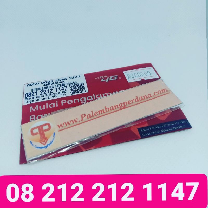 NOMOR CANTIK MURAH  Palembangperdana serian 08.212.212.1147