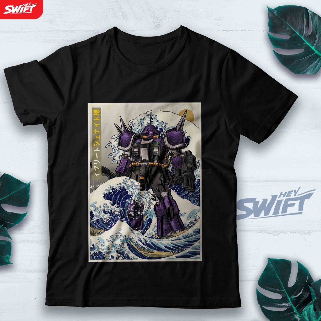 KAOS Hokusai Efreet Gundam TSHIRT BAJU DISTRO
